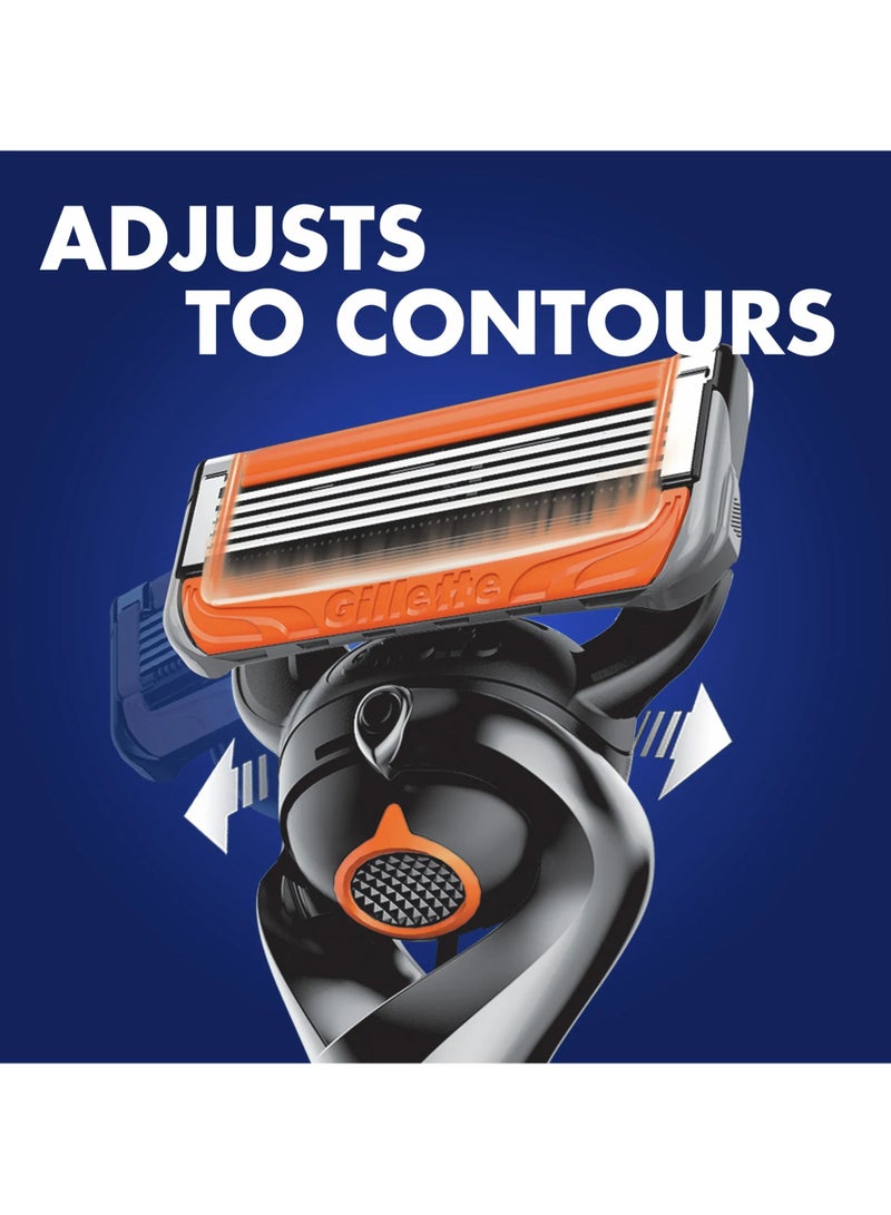 Gillette Fusion5 ProGlide Power Men's Razor Refills 4 Count - Image 2